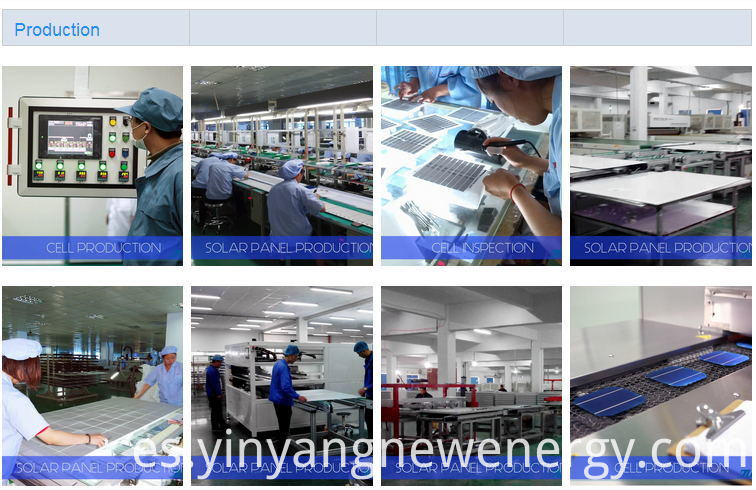Un Mono paneles solares de 255W de calidad de grado con TUV certificado